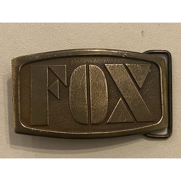 FOX Belt Buckle Wyoming Studio Art Works Men - Picture 1 of 5